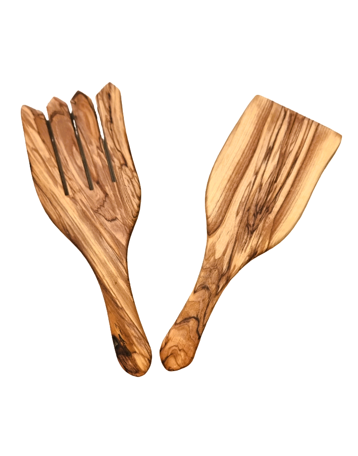 Set of Salad Spatula & Fork Set From Bethlehem.