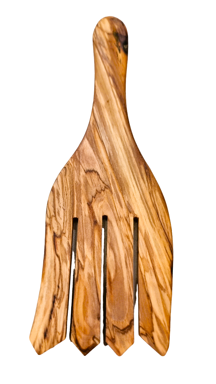 Olive Wood Salad Spatula From Bethlehem. 