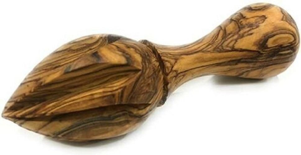 Hand Carved Olive Wood Citrus Reamer From Bethlehem.